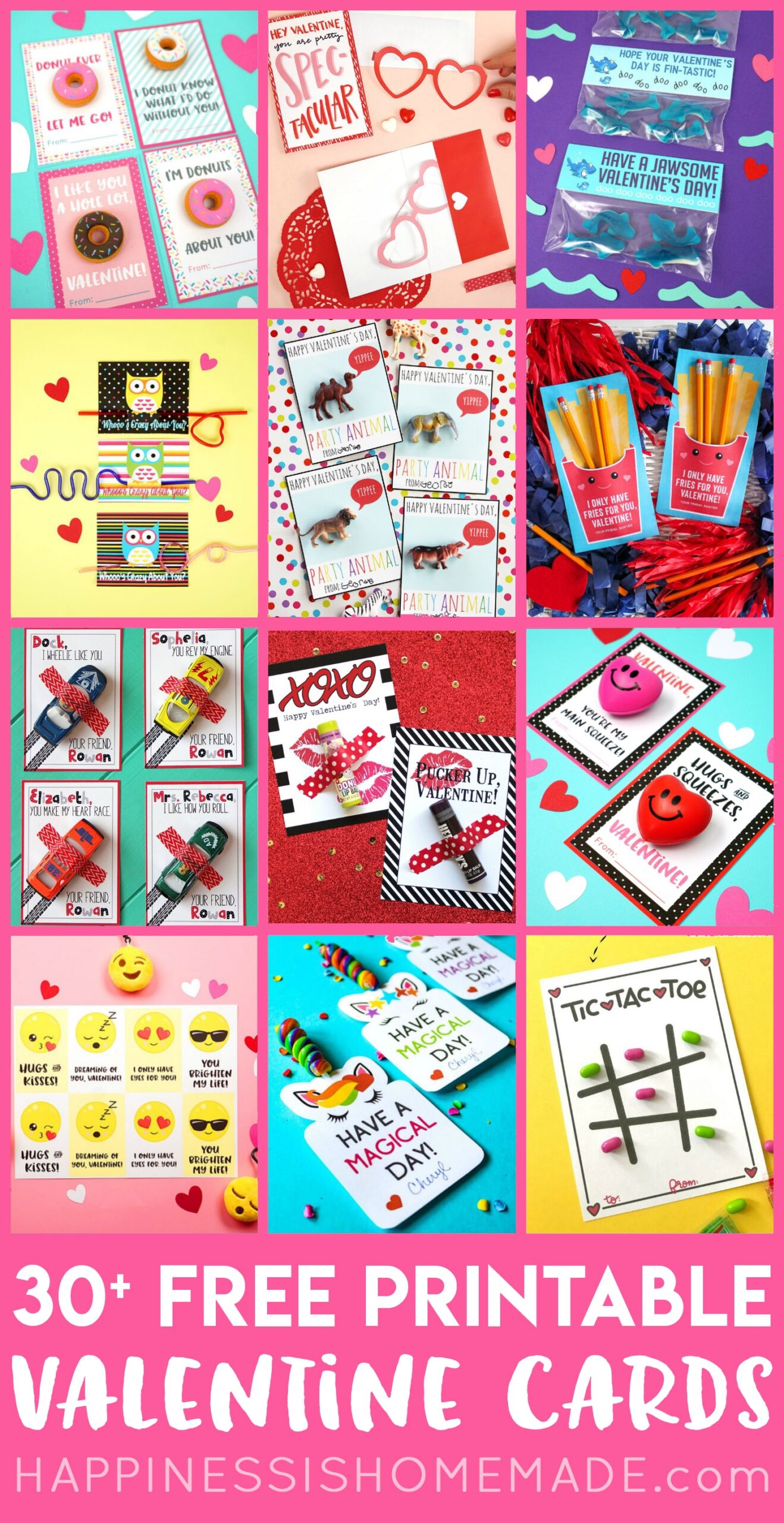 homemade valentine cards printable