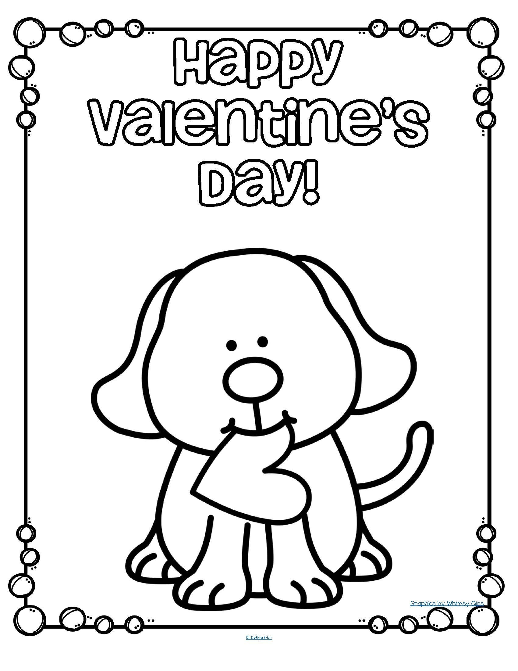 printable valentines activities for preschool