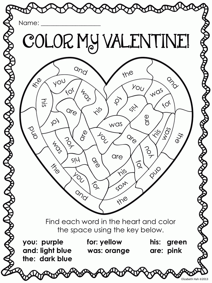 printable valentines games