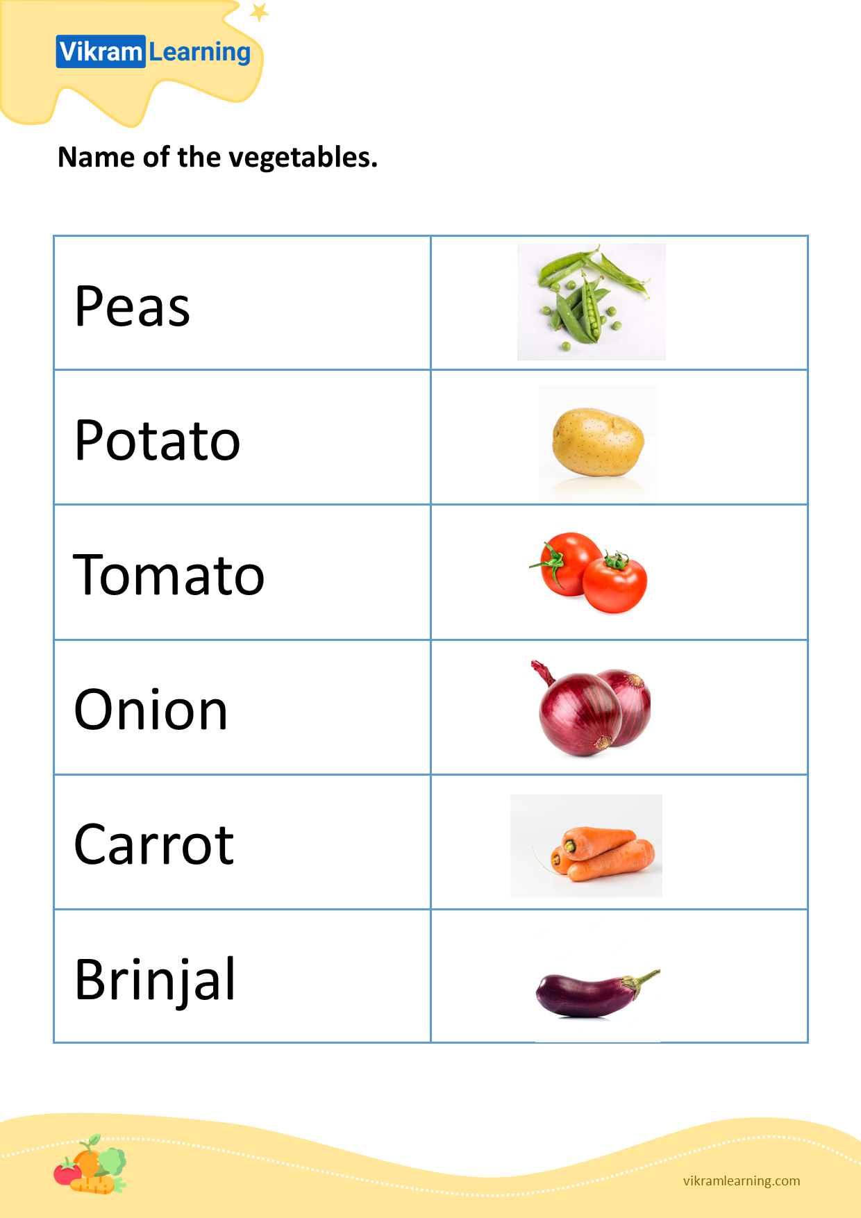 Free Printable Vegetables Worksheet Kiddoworksheets 41 OFF
