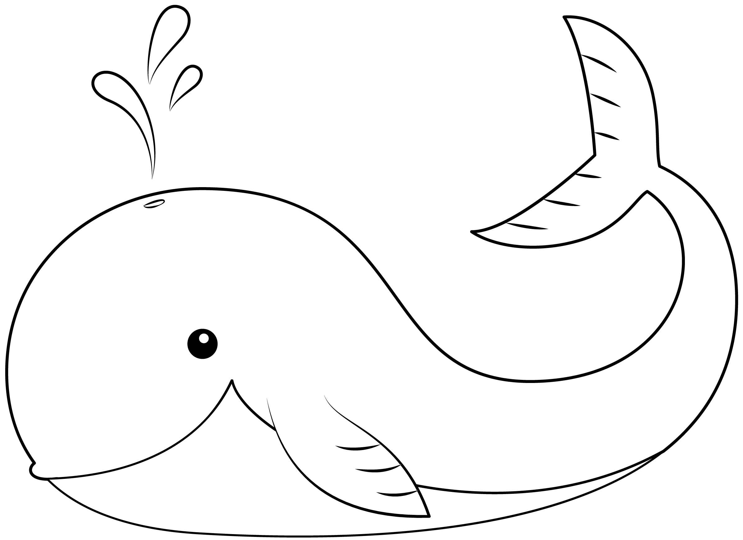 Free Printable Whale Template Free Printable
