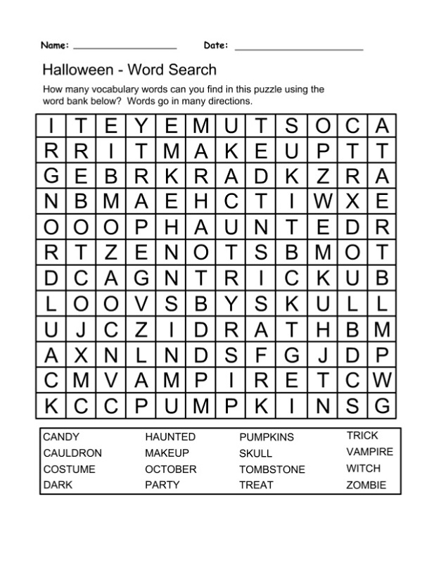 Free Puzzle Worksheets Activity Shelter
