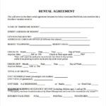 Free Rental Agreement Template Printable Printable Templates