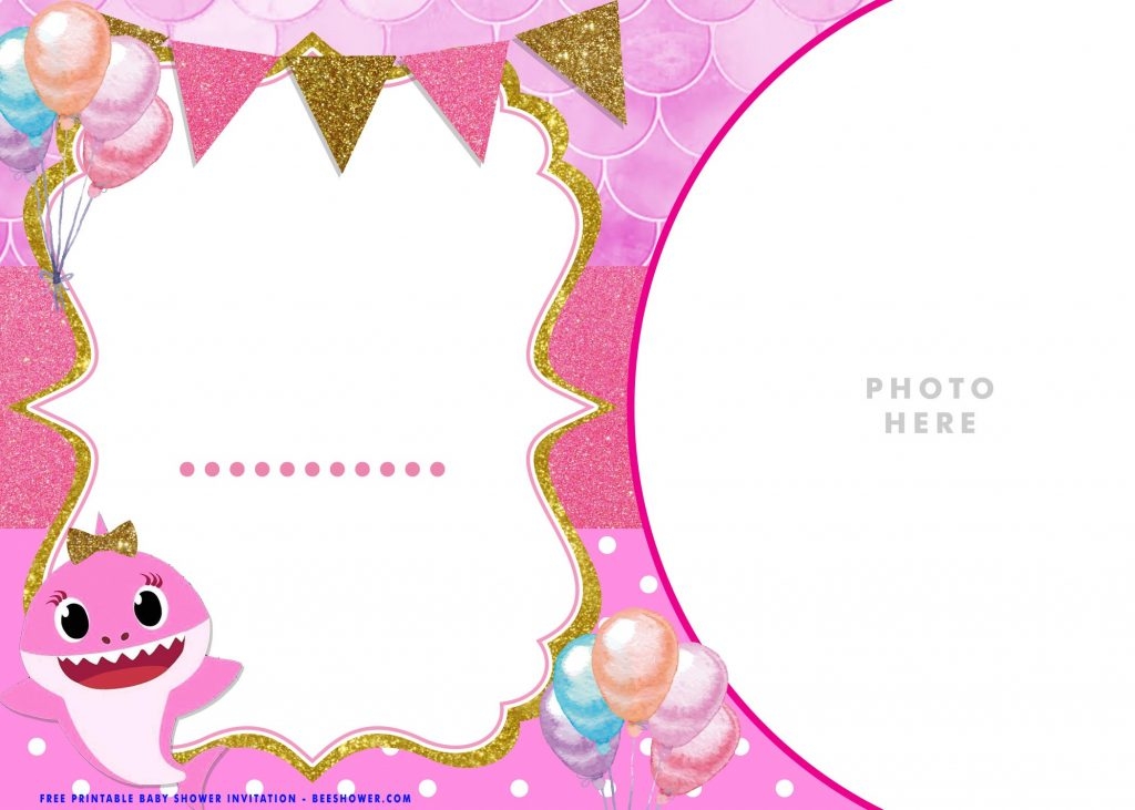 Free Shark Invitation Template