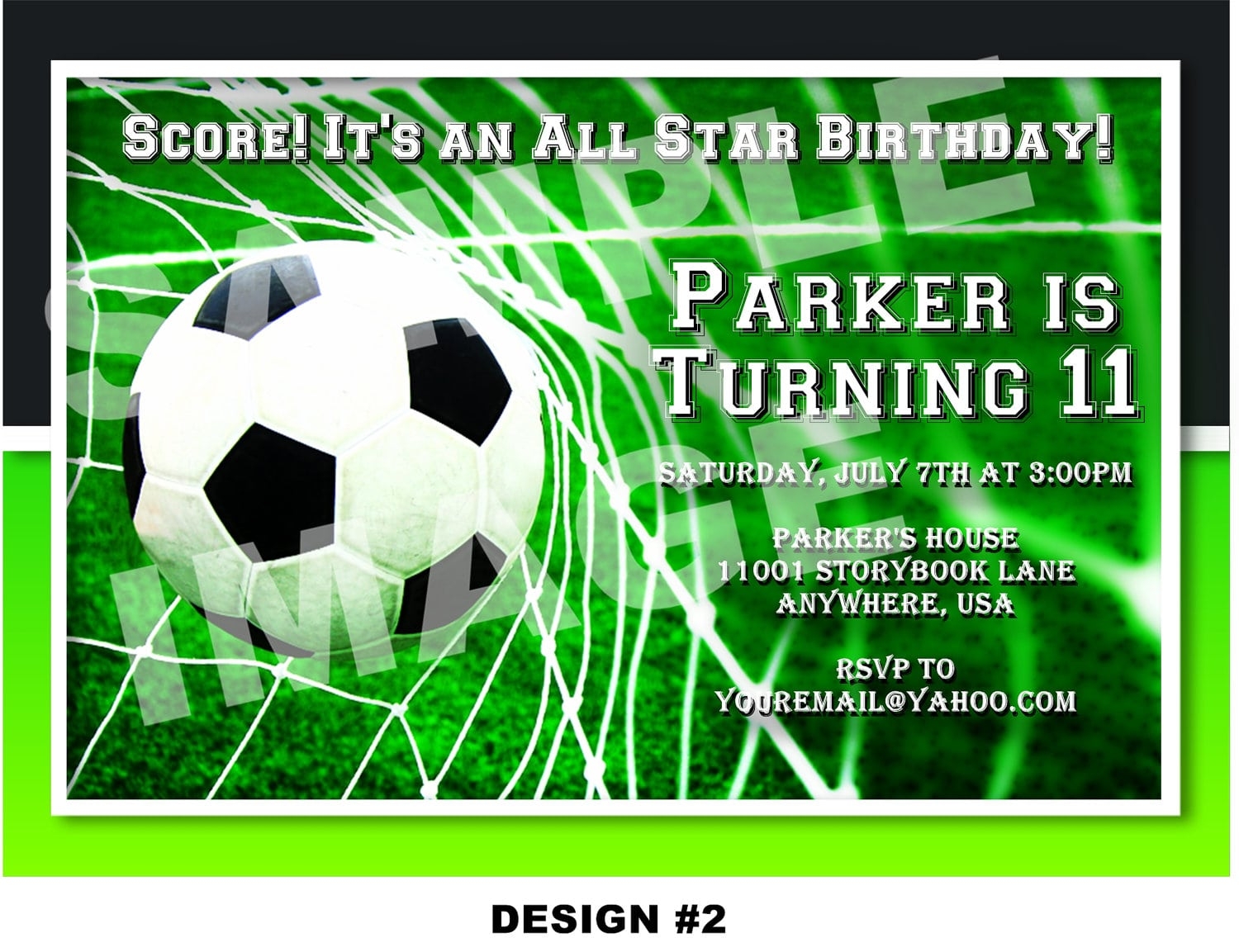 Free Soccer Invitation