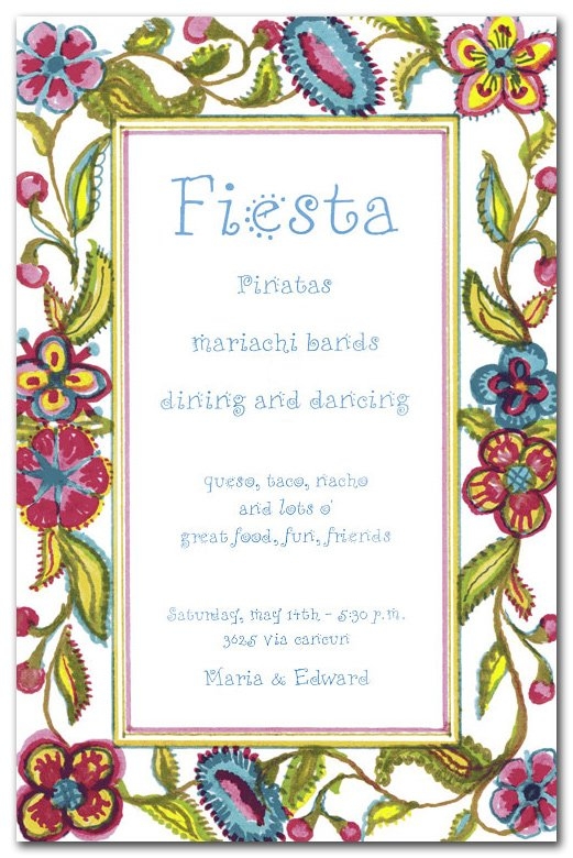 Free Spanish Invitation Template