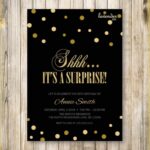 Free Surprise 50th Birthday Party Invitations Templates Of 50th