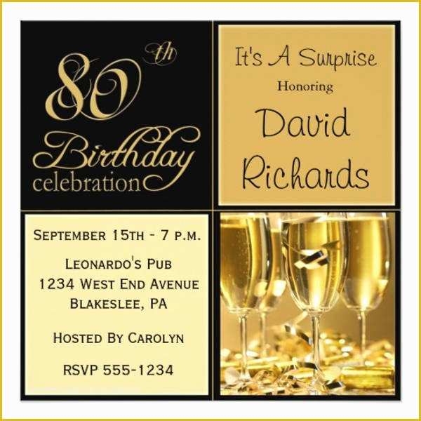 surprise birthday party invitations free templates