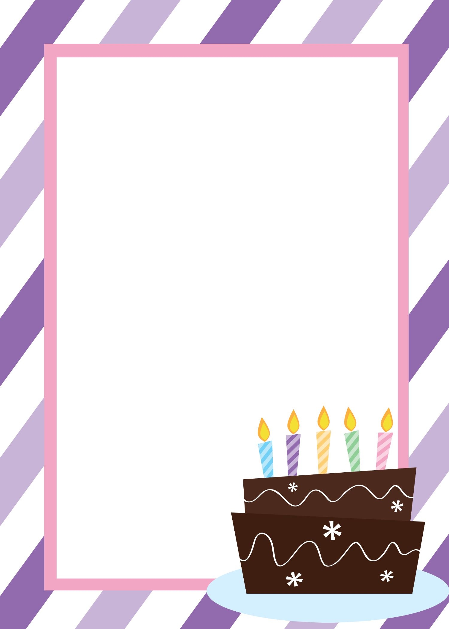 Free Template Birthday Invitation Card Kuda Invitation Card