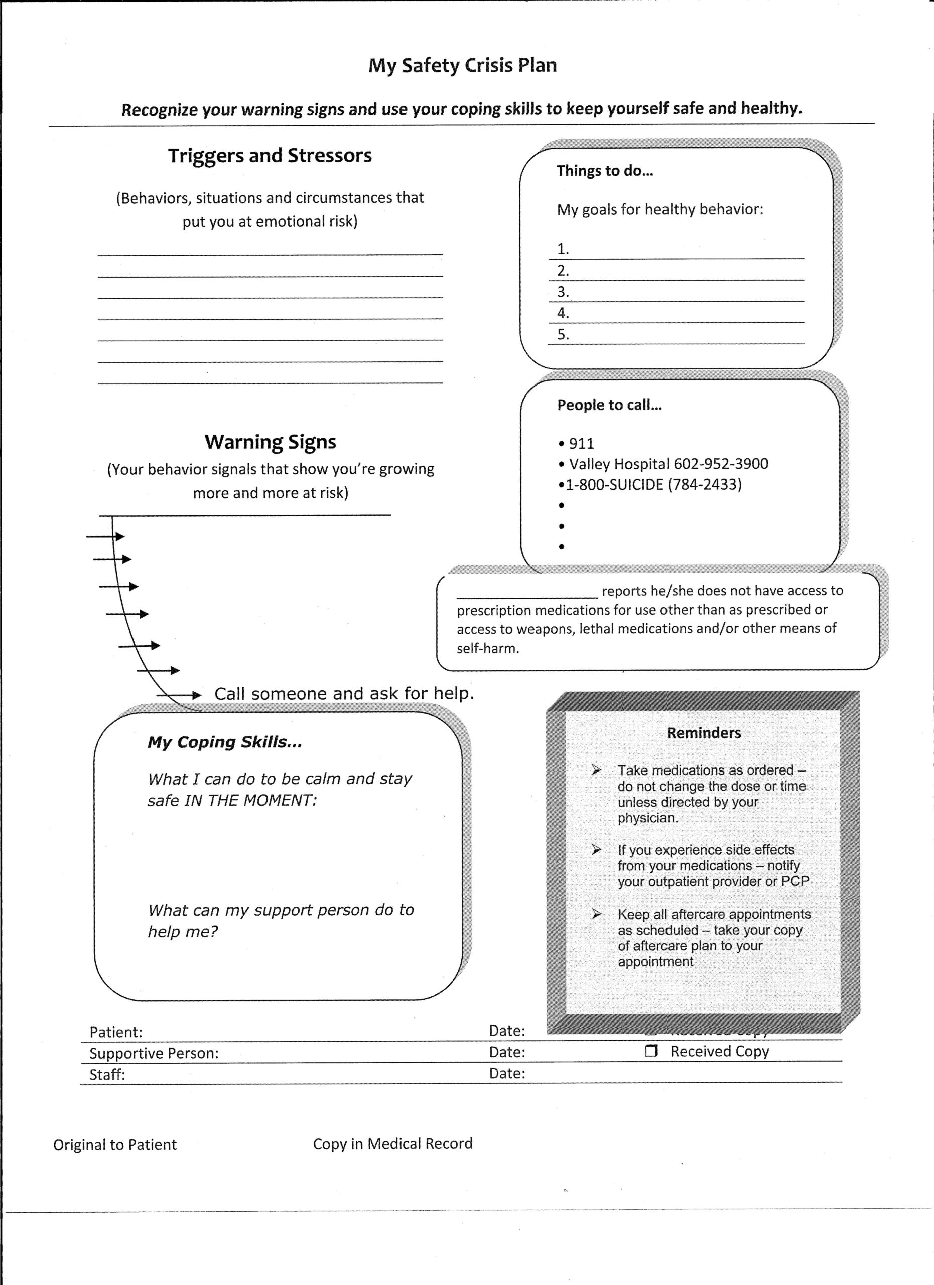 Free Therapy Worksheets For Adults Coping Skills Worksheets