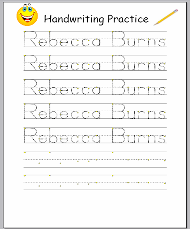 Free Traceable Name Worksheets Name Tracing Worksheets