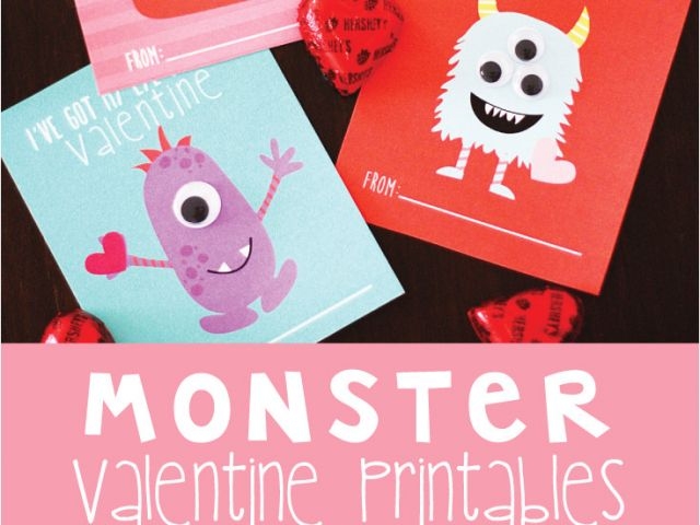 free valentine card printables for preschoolers