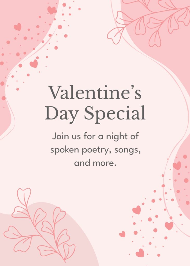 Free Valentines Invitation Template To Edit Online
