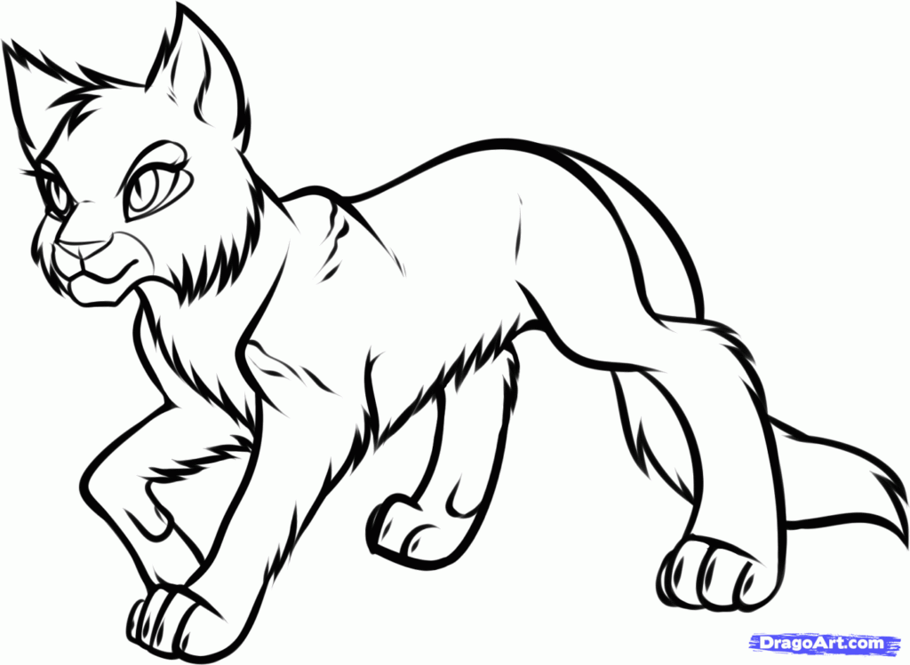 Free Warrior Cat Coloring Pages To Print Download Free Warrior Cat