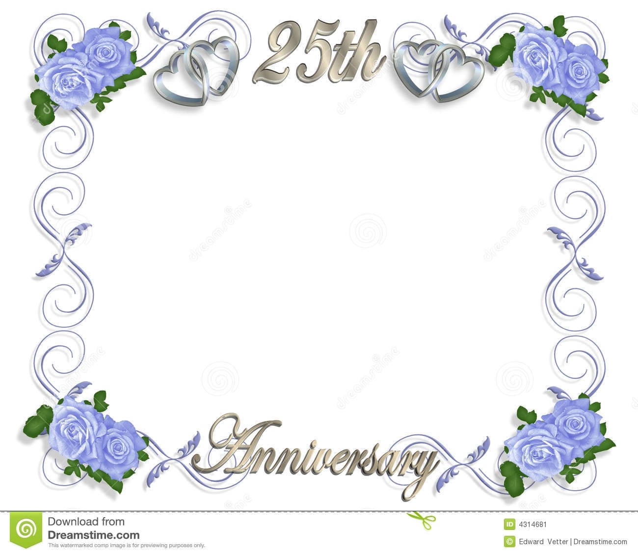 anniversary invitation template