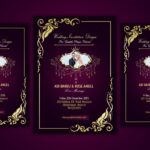 Free Wedding Invitation Card Template GraphicsFamily