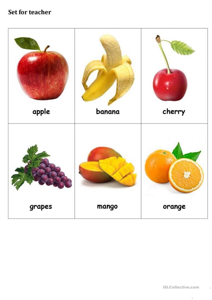 Fruit Bingo Cards Printable Printable Bingo Cards