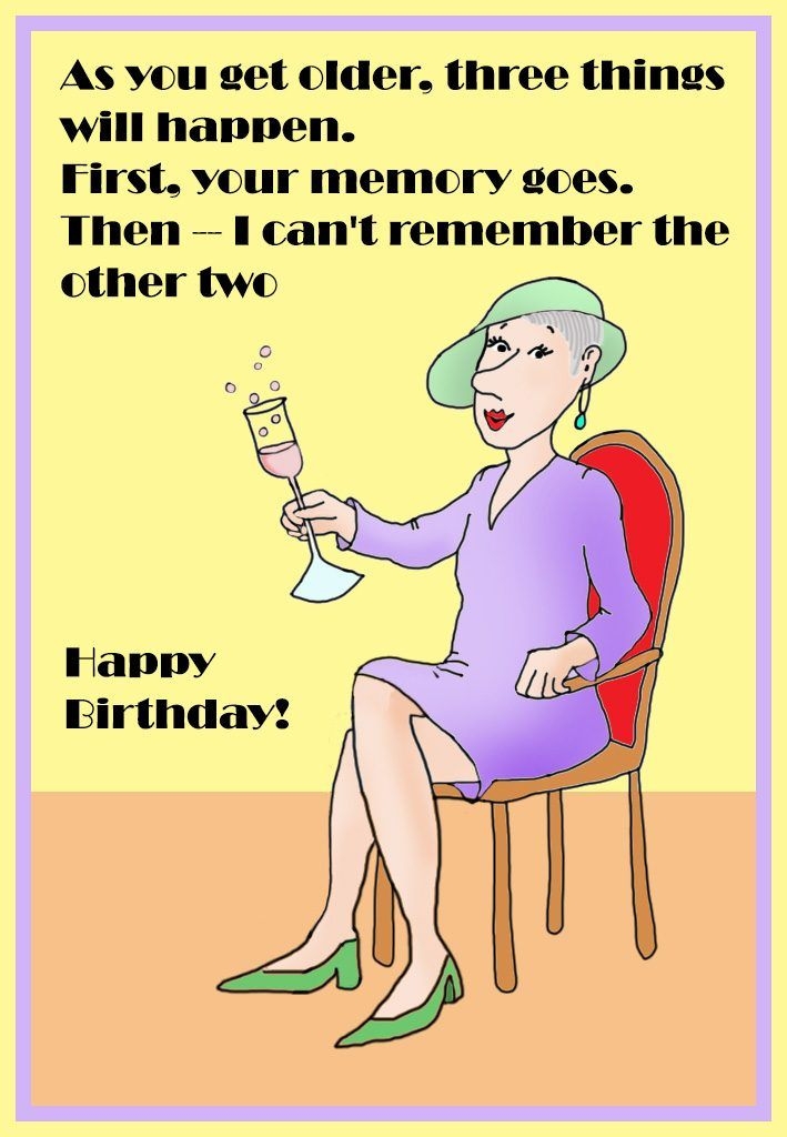 funny happy birthday card printable