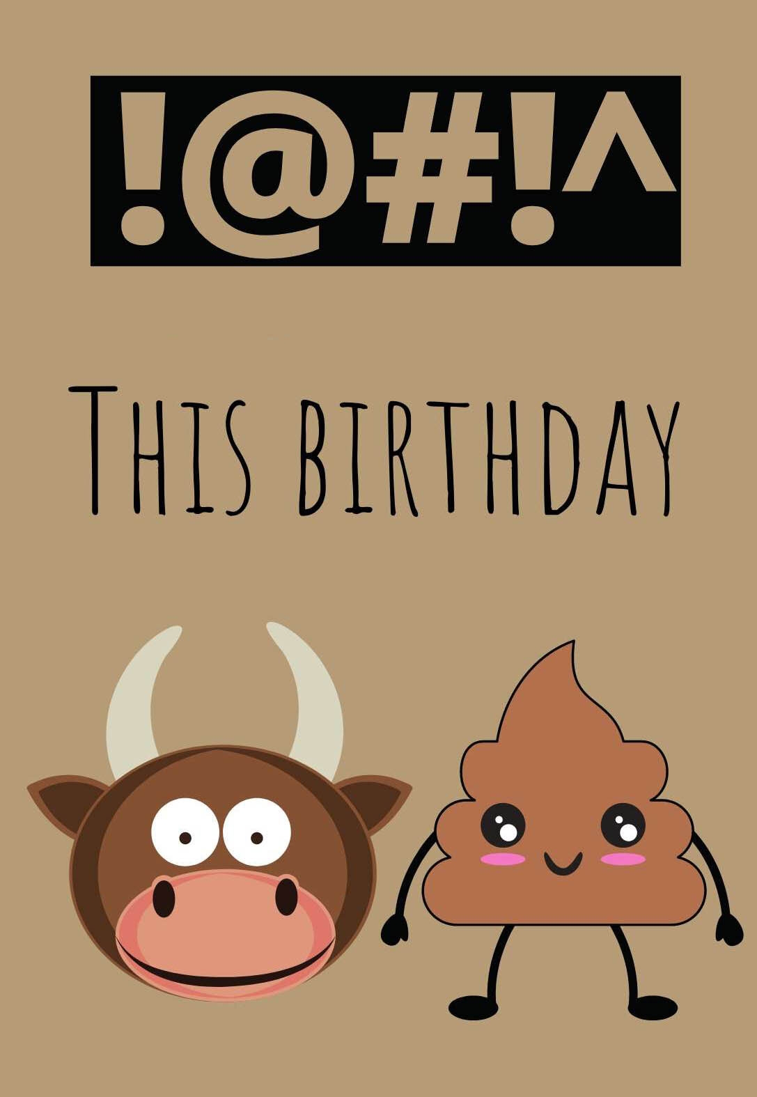 Funny Printable Birthday Cards