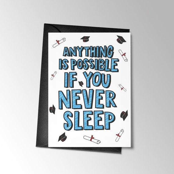 funny graduation card printable