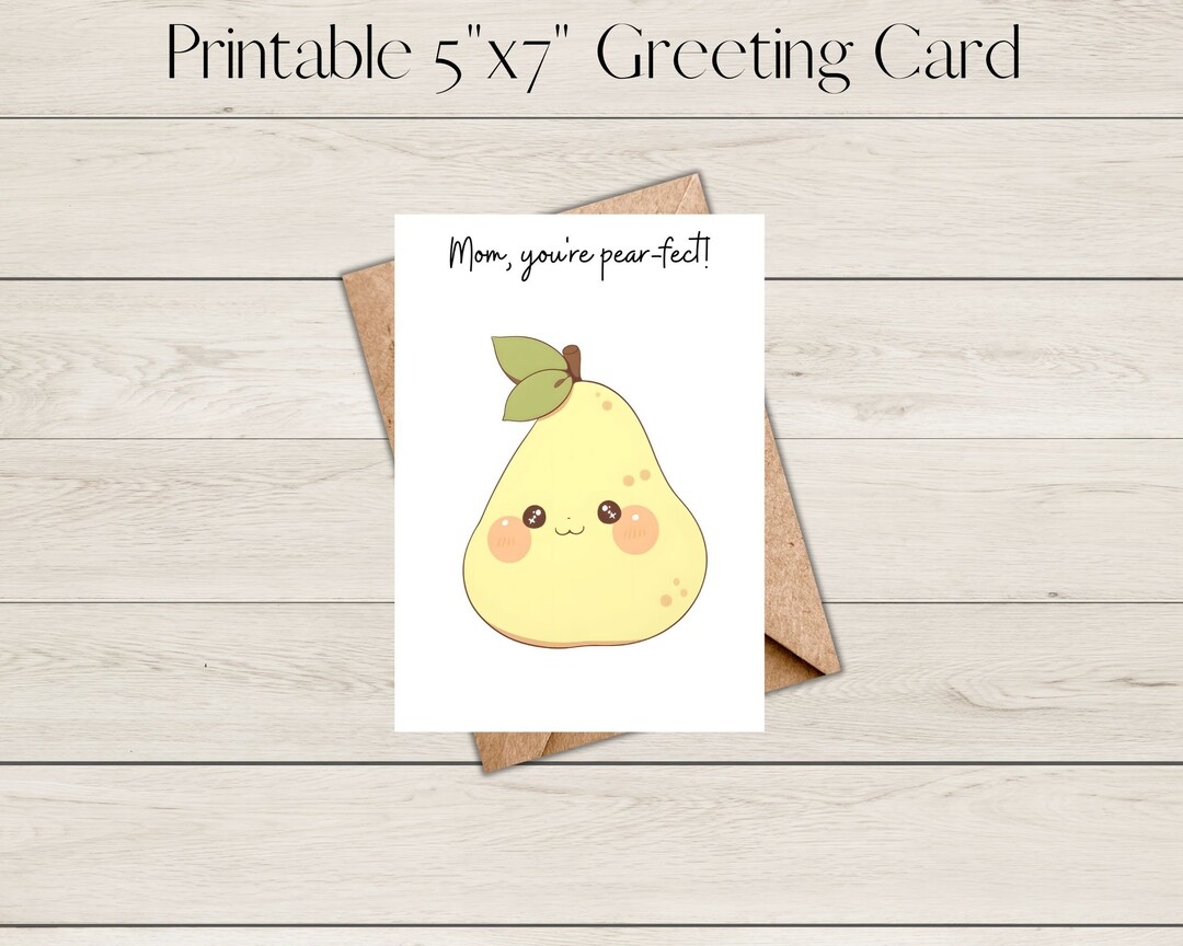 Funny Printable Mothers Day Card Digital Download Mothers Day Etsy
