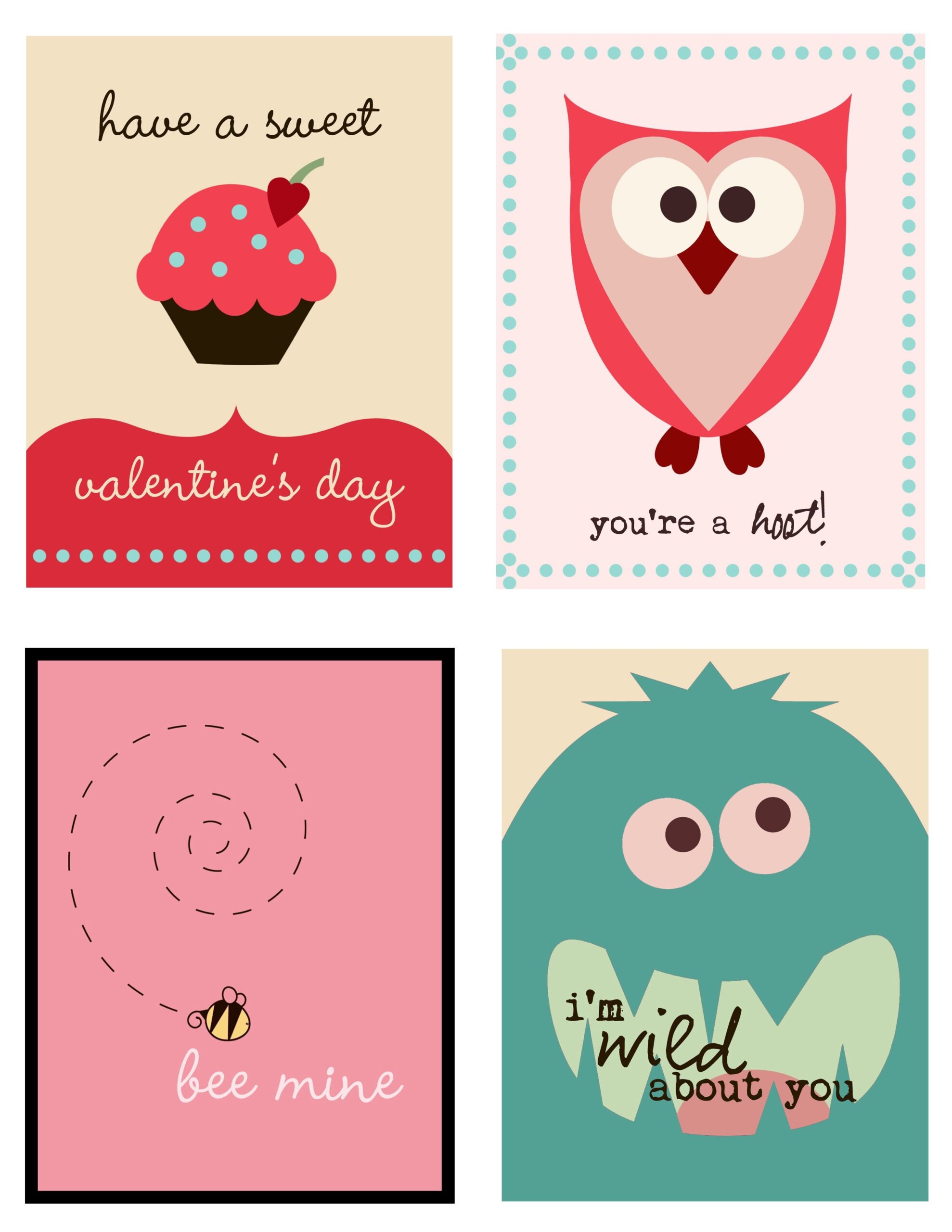 funny printable valentine's day card