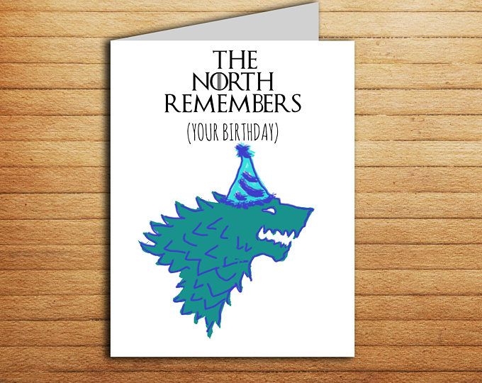 Game Of Thrones Birthday Card Printable Bursagajipegawai