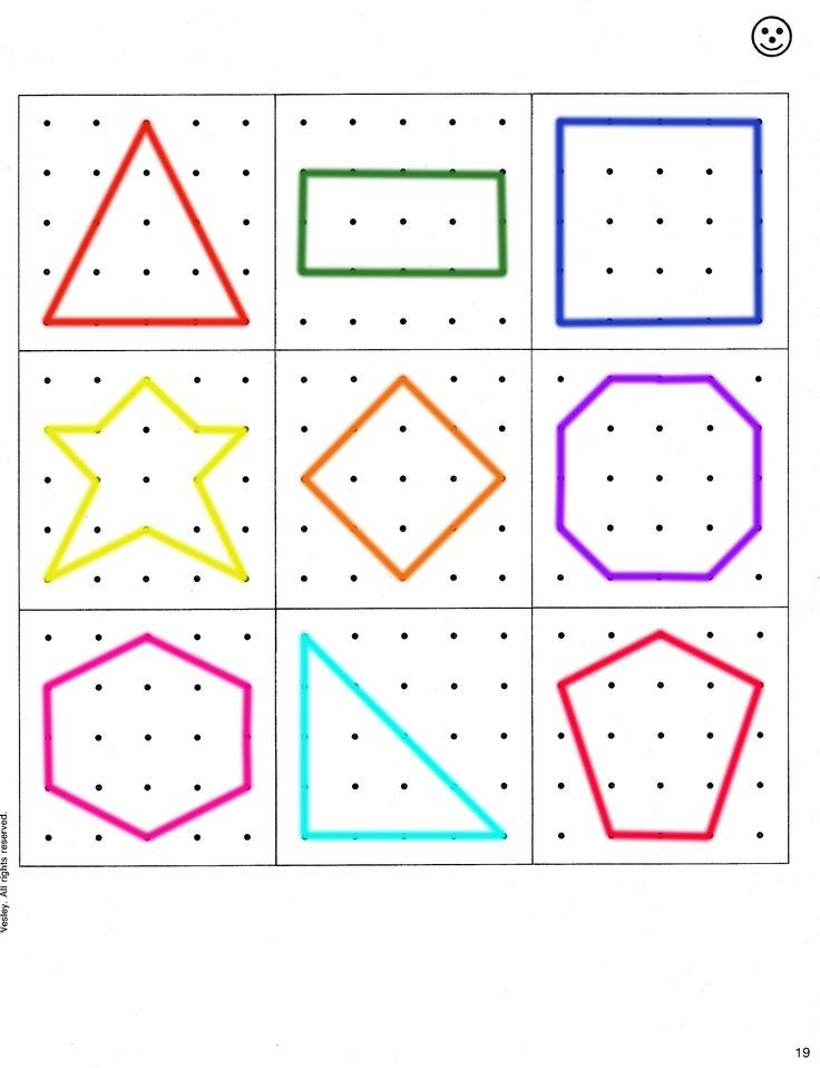Geoboard Shape Cards Printable Free Free Printable Card