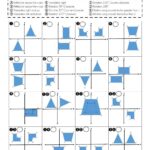 Geometry Transformations Practice Worksheet For 9th 12th Grade