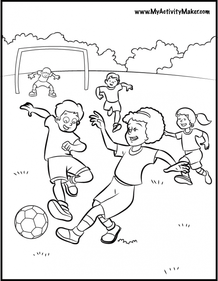 Get This Soccer Coloring Pages Free 3gdmr