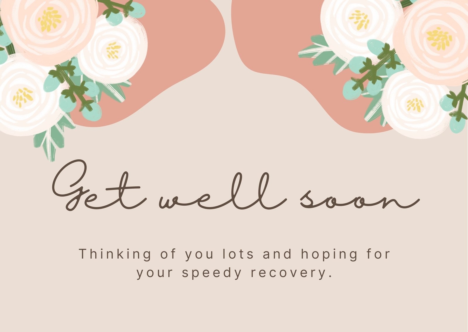 Get Well Soon Card Templates Worksheets Library