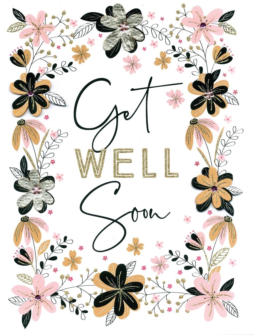 get well soon greeting cards printable