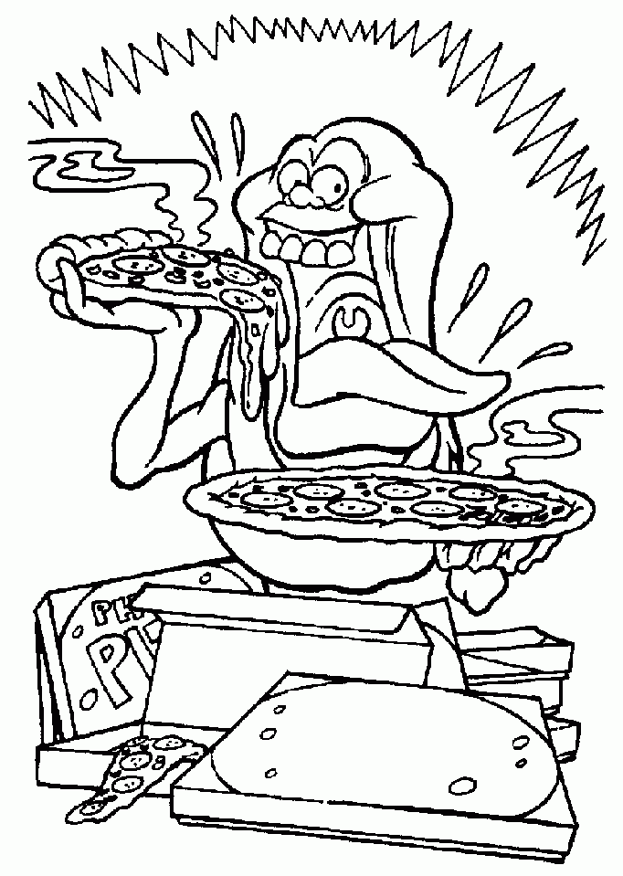 Ghostbusters Coloring Pages