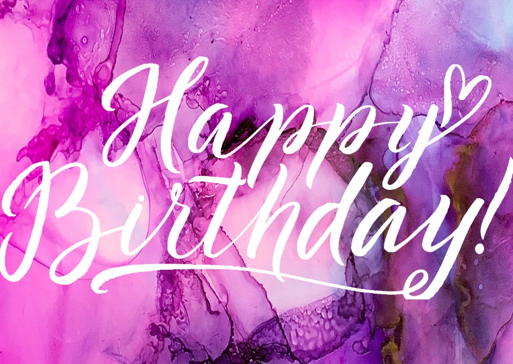 Girly Birthday Card Printable