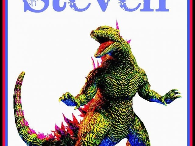 Godzilla Birthday Card Custom Godzilla Monster Card Any Name Birthday