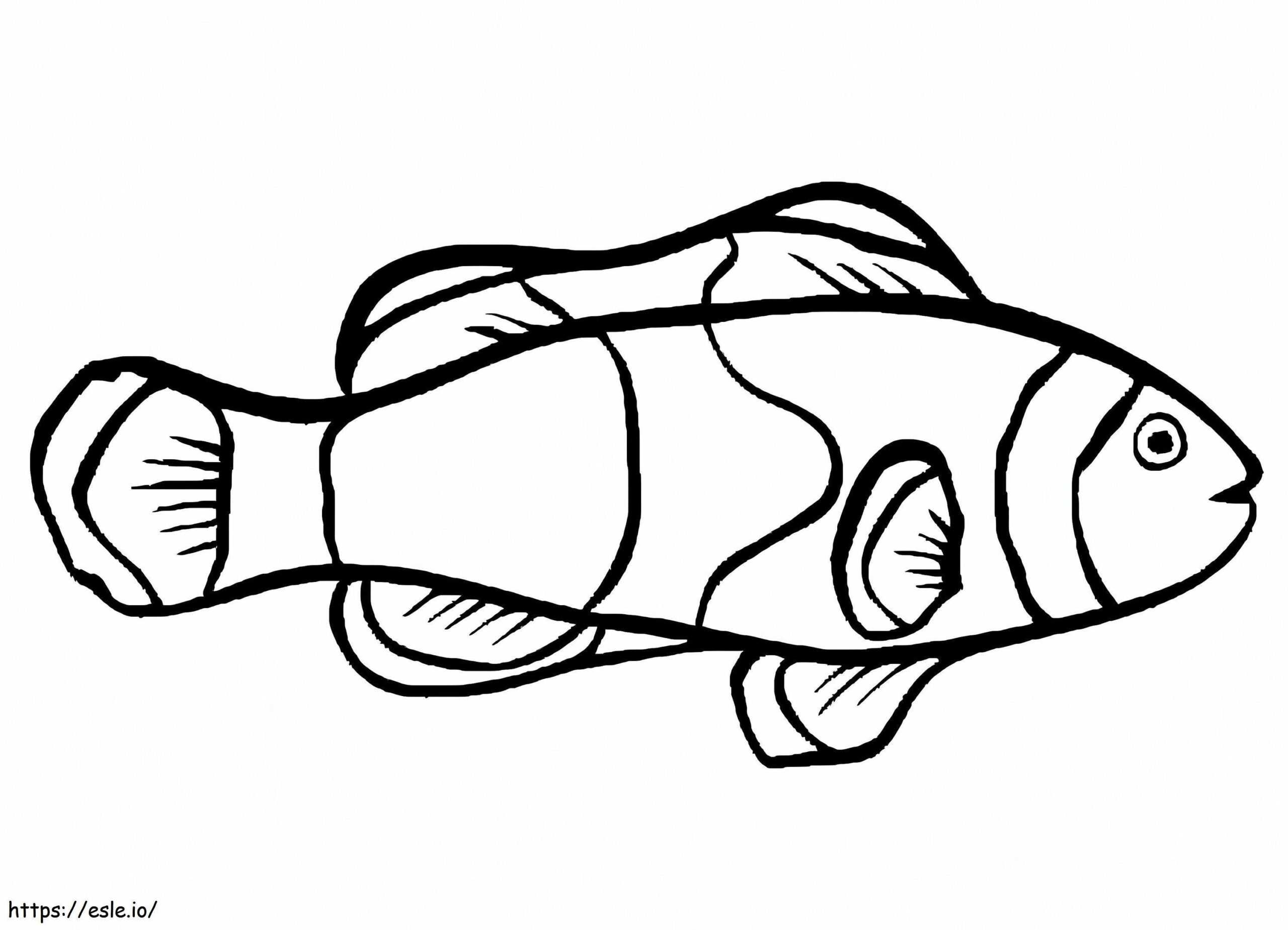 Good Fish Coloring Page
