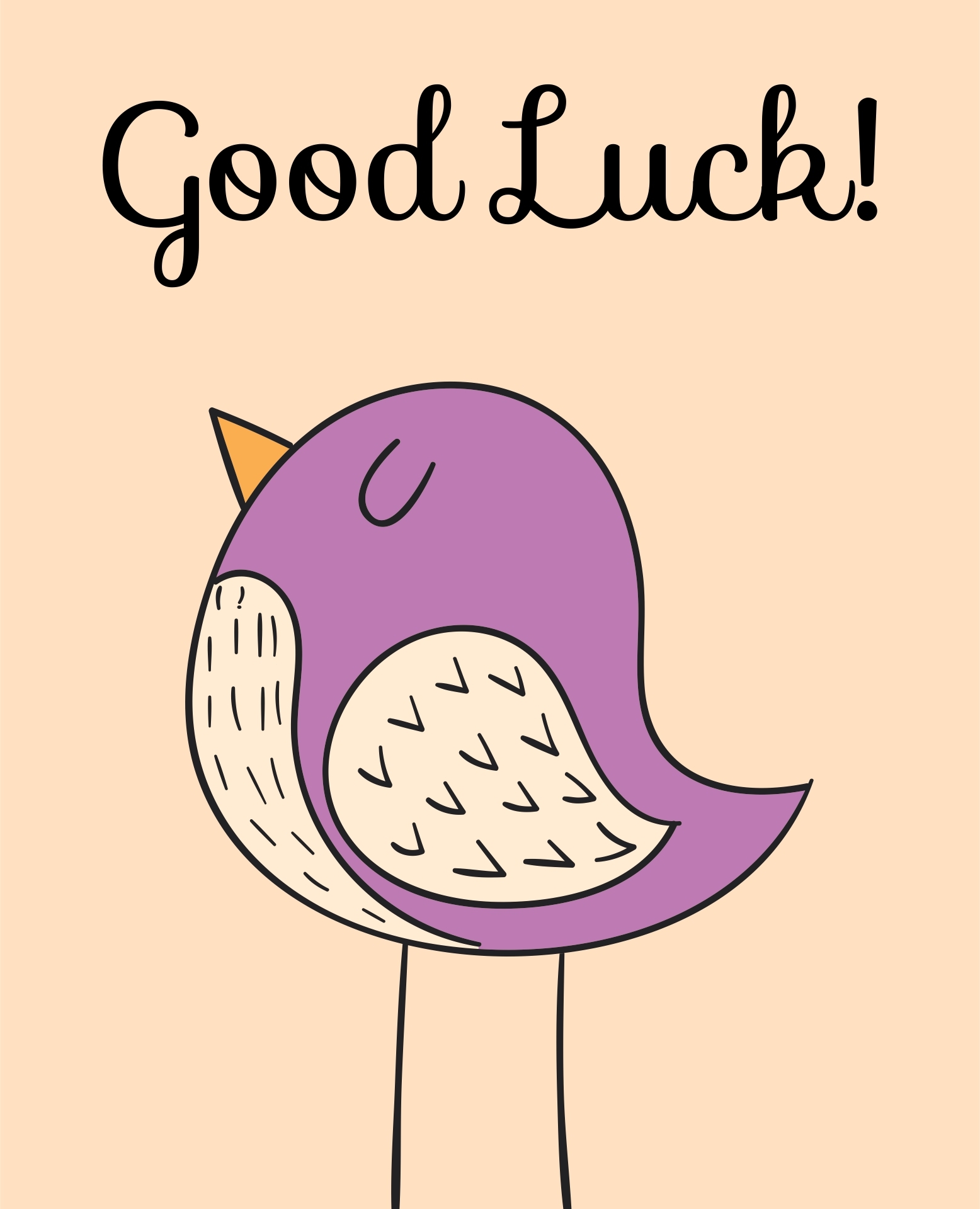 Good Luck Card Printable Printable Word Searches