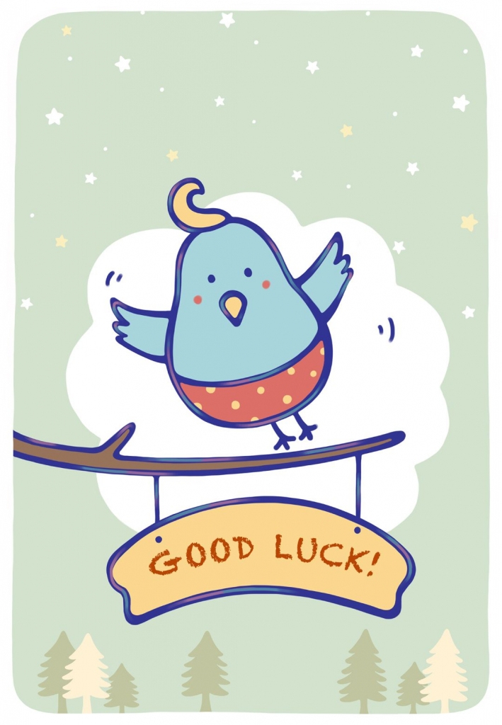 Good Luck Greeting Cards Printable Printable Cards