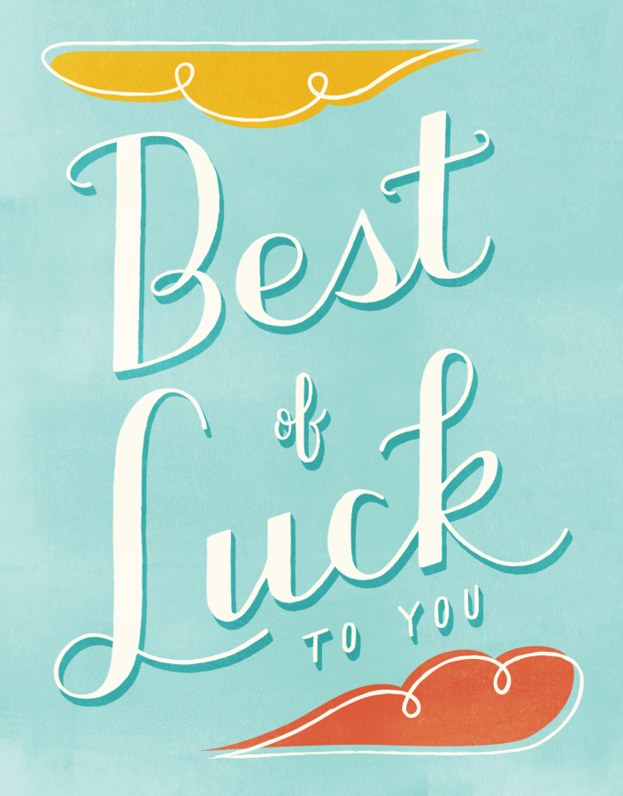 Good Luck Printable Cards Free Calendar Productivity Hacks