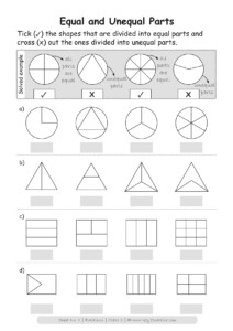 Grade 2 Fraction Worksheets FractionsWorksheets