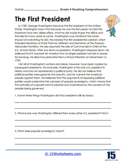 Grade 4 Reading Comprehension Worksheets Worksheets Library