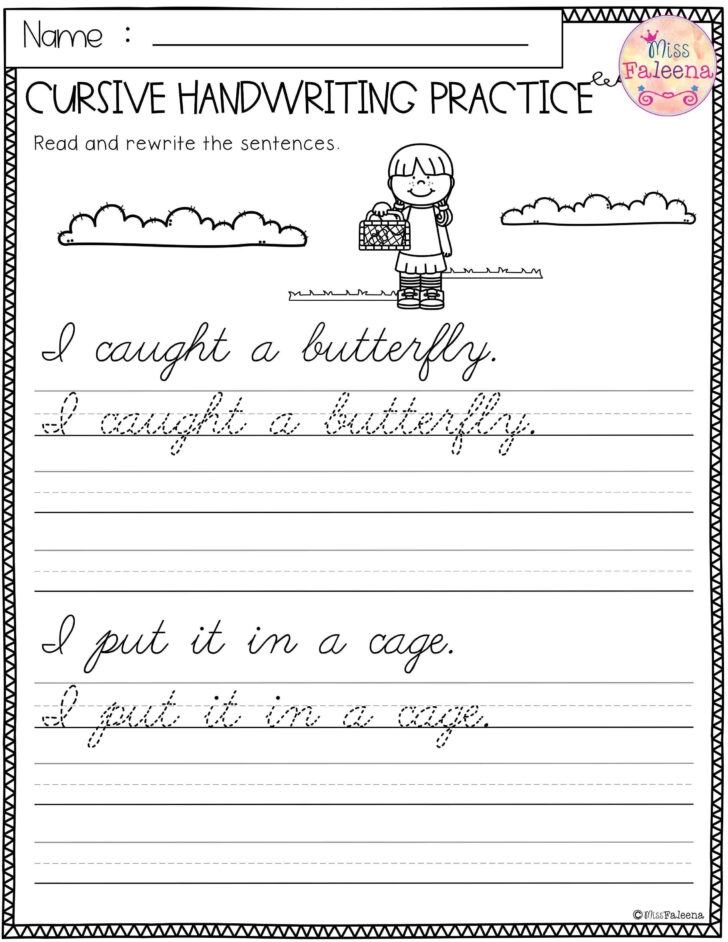 Grade 5 Writing Worksheets Free Handwriting Worksheets