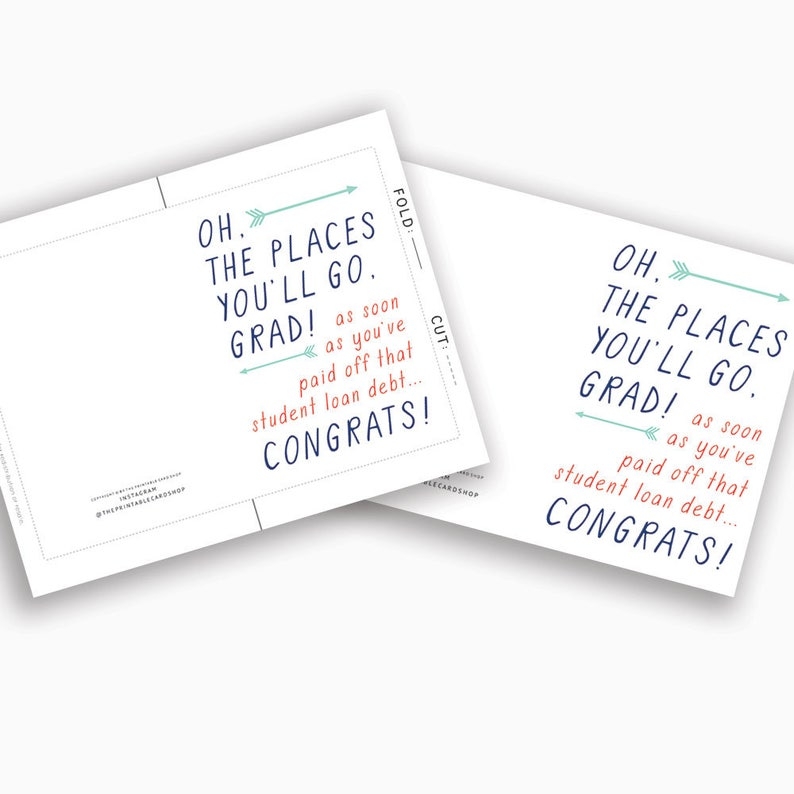 Graduation Card Printable Funny Graduation Cards Download Oh The 
