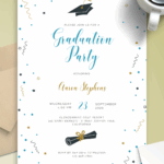 Graduation Party Invitation Printable Templates Printable New Year