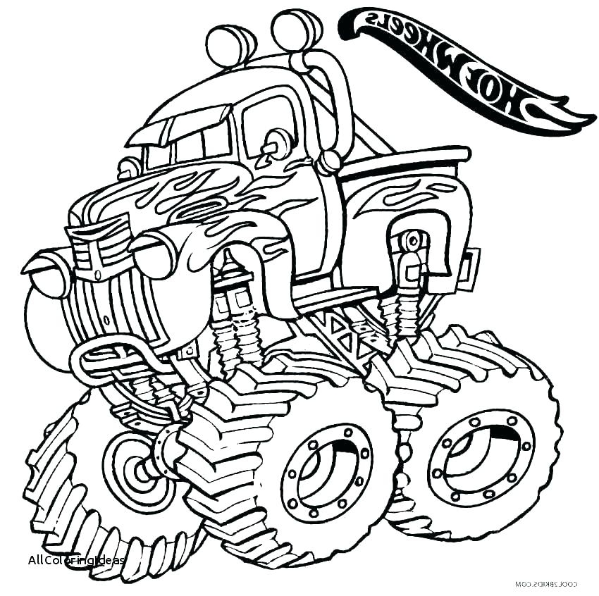 Grave Digger Coloring Pages At GetColorings Free Printable 