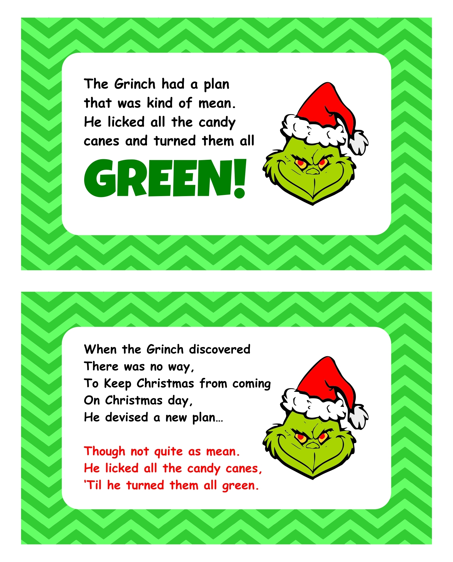 printable grinch pictures