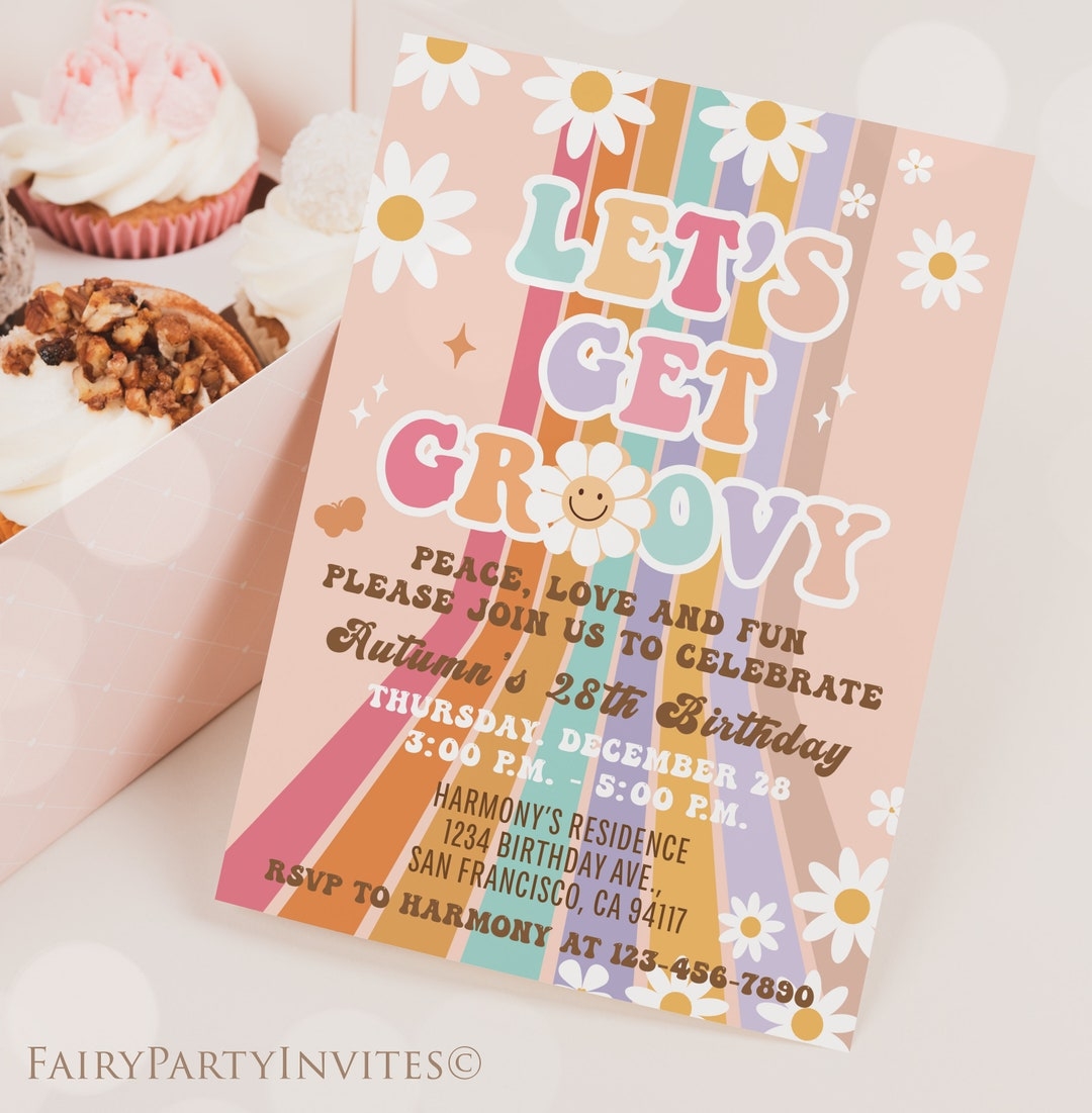 Groovy Invitation Template Groovy Invitation Groovy Thank You Tag 