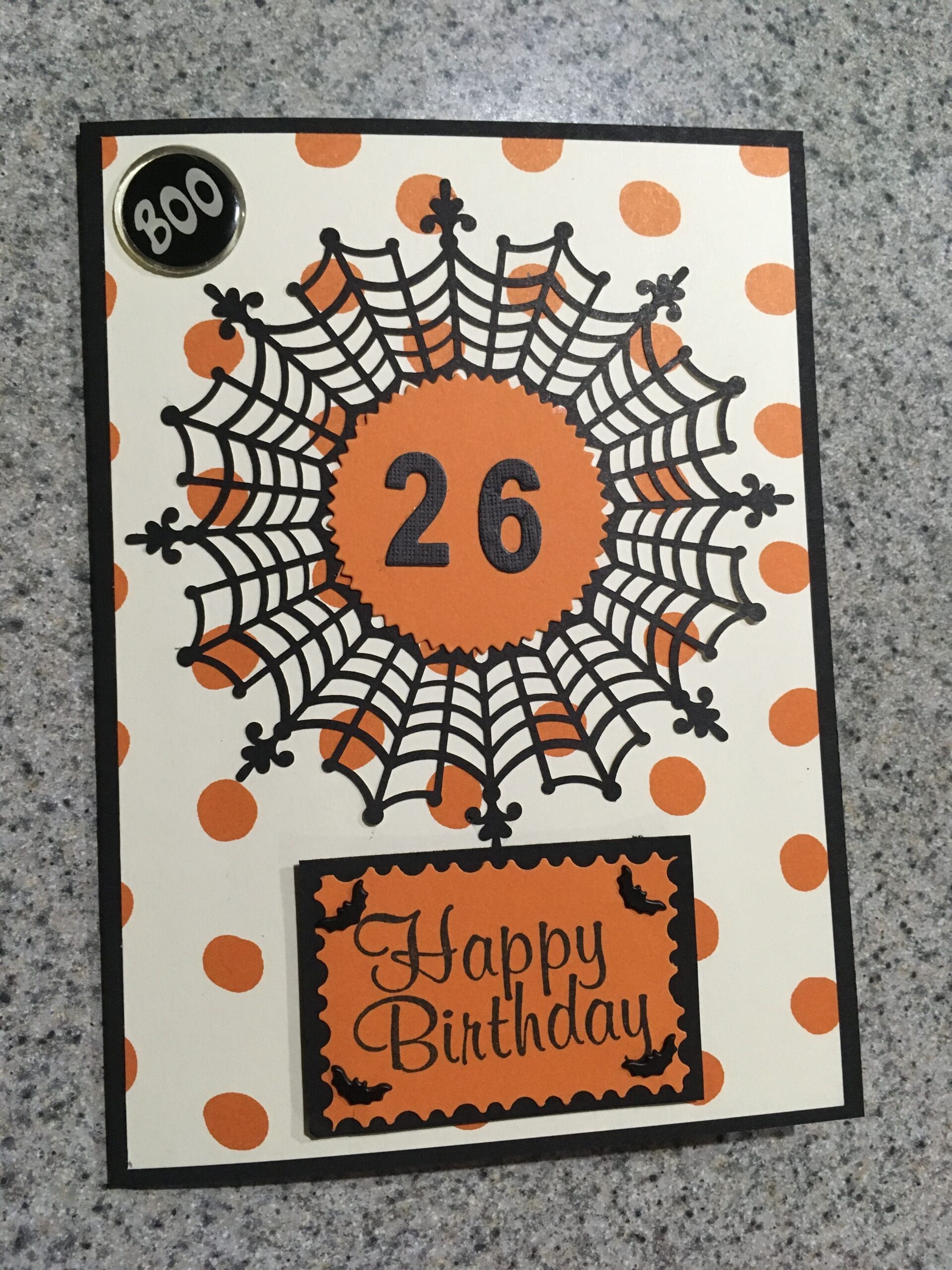 Halloween Birthday Card Printable
