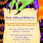 Halloween Birthday Party Invitation