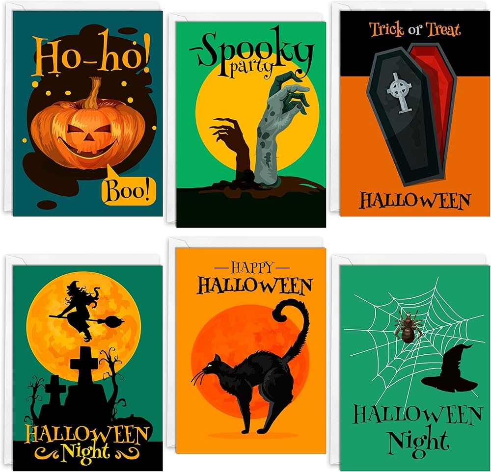 Halloween Cards Worksheets Library